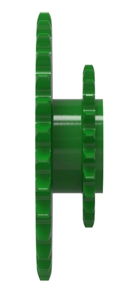 AE74598 Pigeon de doble cadena, 24 y 30 dientes para tractor John Deere
