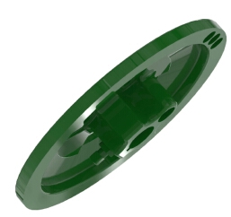 Pulea de accionamiento del ventilador del separador AH131249 para el tractor de John Deere