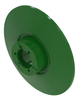 AH141973 Media Sheave para el tractor John Deere