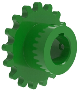 AH128074 Tailing Elevator Drive Chain Sprocket For John Deere Tractor