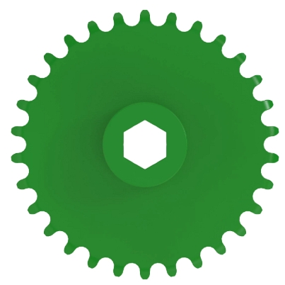 AH130571 Tailing Elevator Conveyor Chain Sprocket, 30 Teeth For John Deere Tractor