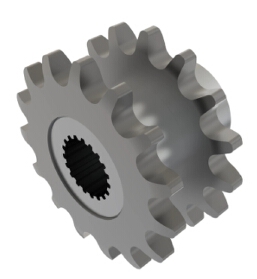 AH92689 Combine Sprocket Straw Walker Drive 60 Chain 34 Teeth For John Deere Tractor