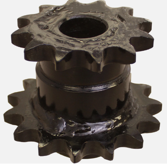 71193821 Pigeon del ventilador de limpieza, doble para el tractor John Deere