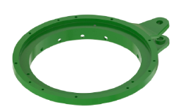 H137227 déchargement Auger anneau coude pour tracteur John Deere