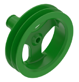 Pulea de accionamiento de bomba de carrete H157101 para tractor John Deere