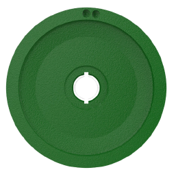 H158575 Feeder House Drive Pulley For John Deere Tractor