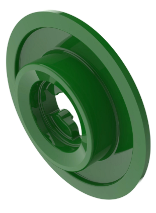 H161051 Cleaning Fan Drive Pulley For John Deere Tractor