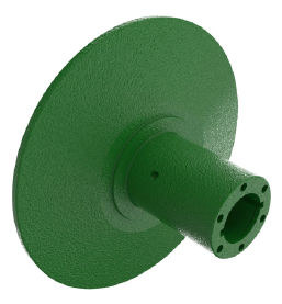 H201579 Maison d'alimentation demi-pouille intérieure pour tracteur John Deere