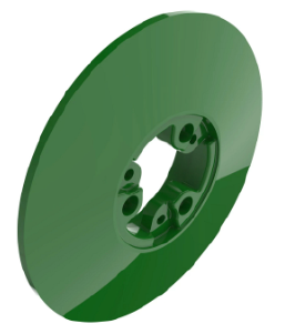 H206016 Combiner le roulement de l'arbre de cylindre pour le tracteur John Deere