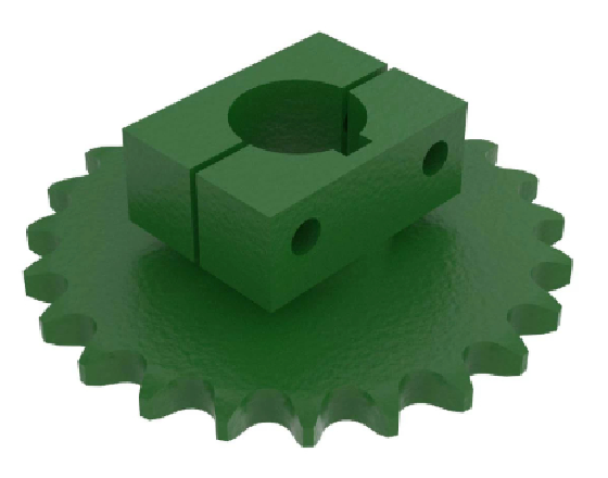 CC107055 Pigmento de la cadena 23 dientes para el tractor de John Deere