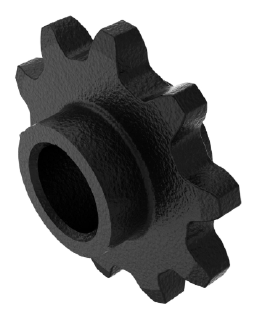 H228383 pignon de chaîne d'ascenseur de grain propre pour tracteur John Deere